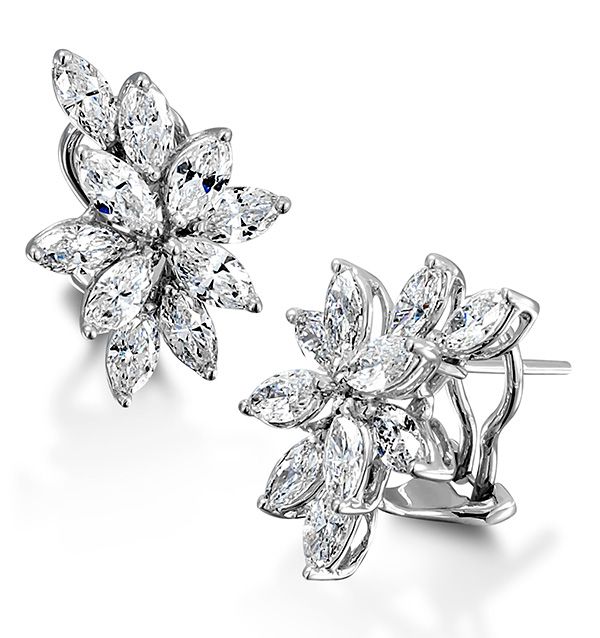 Silver earrings